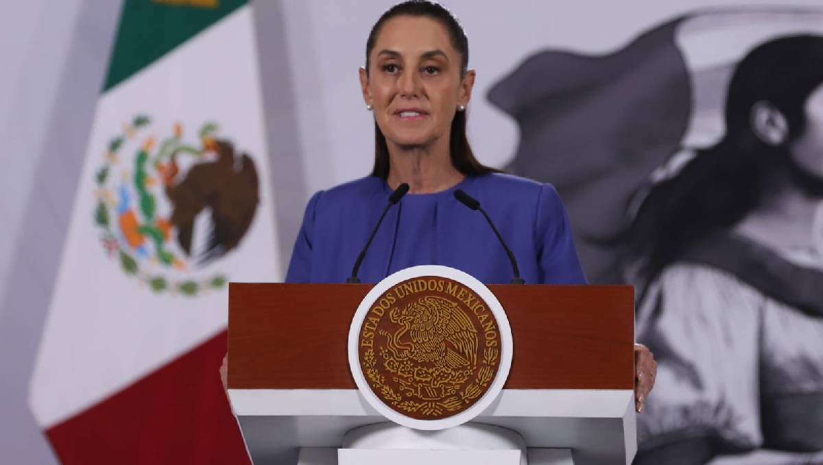 Sheinbaum considera que Michelle Bachelet es una persona ideal para dirigir la ONU. Foto: Javier Ríos