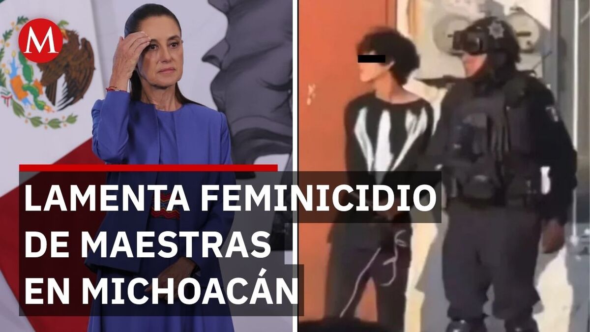 Sheinbaum se pronuncia por feminicidio de docentes; lanzará programa para adolescentes