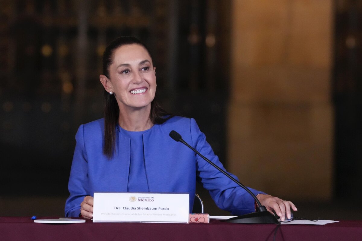 Sheinbaum se reunió con gobernadores y titulares de secretarías en el Salón Tesorería. | Especial