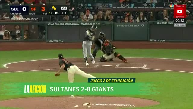 Sultanes de Monterrey cae en su segundo juego | Milenio Noticias La Afición, 24 de marzo de 2026