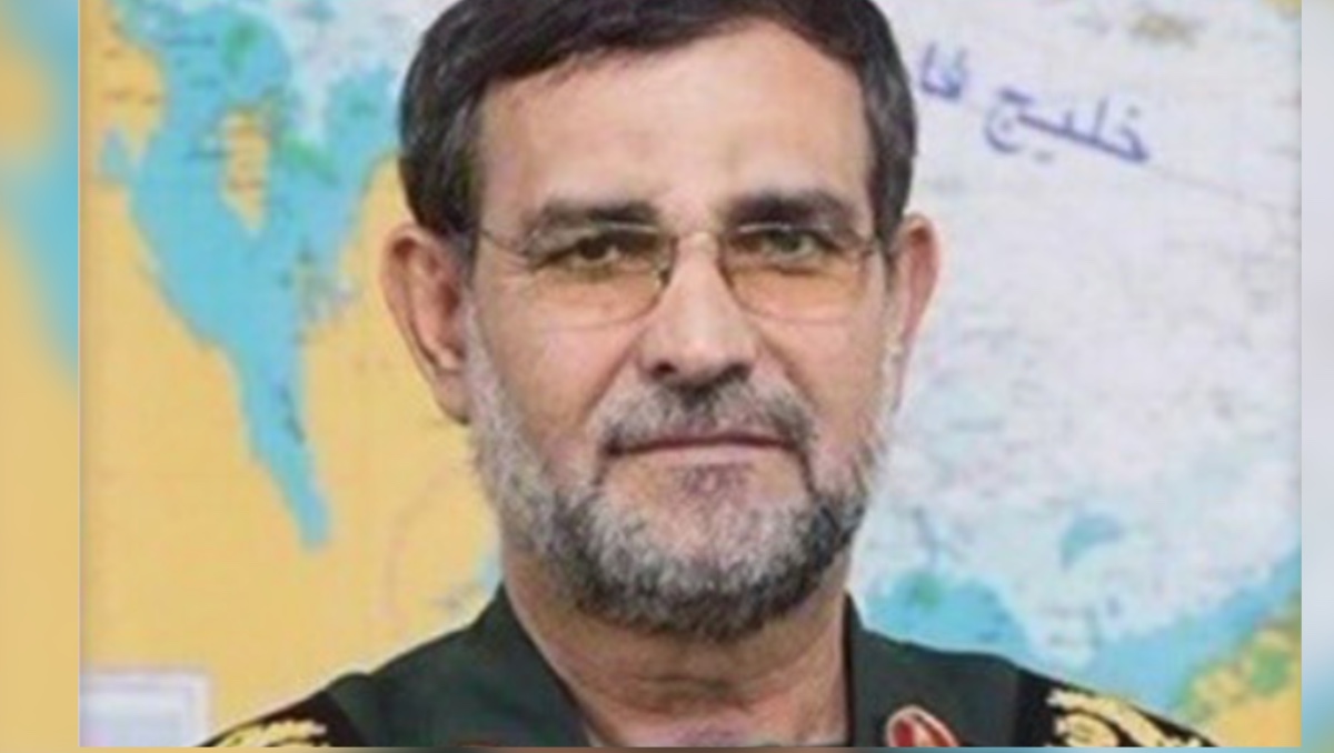 Alireza Tangsiri, jefe de la Marina de los Guardianes de la Revolución iraníes. | Fuerza de Defensa de Israel en X