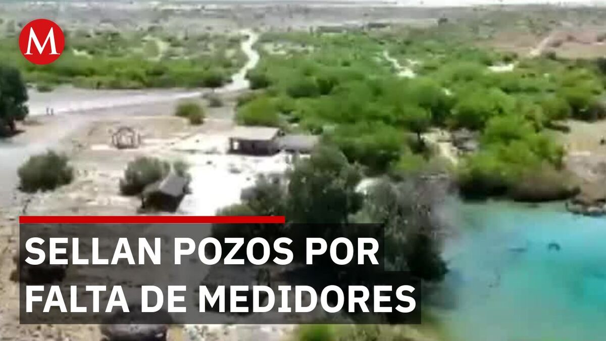 Autoridades federales clausuran extracción de agua en Cuatro Ciénegas