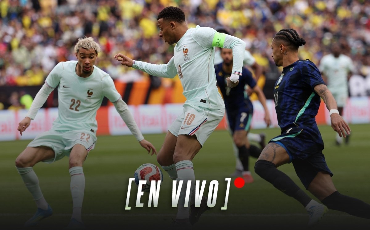 Brasil vs Francia EN VIVO hoy | Partido amistoso Fecha FIFA (AFP)