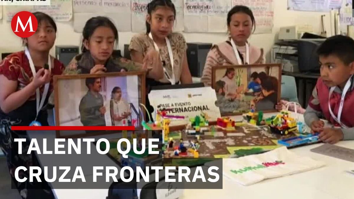 De Chiapas para el mundo: Niños indígenas ganan pase al Mundial de Robótica en Houston