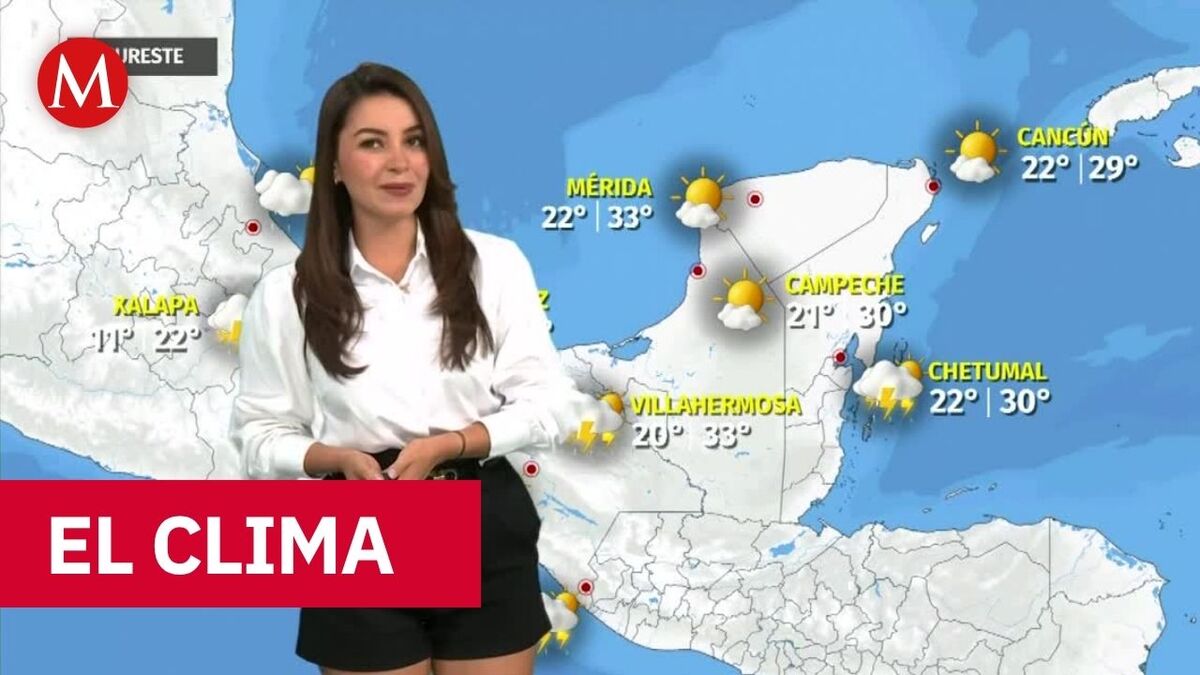 Clima de hoy jueves 26 de marzo de 2026 | Pronóstico con Sandy Tok