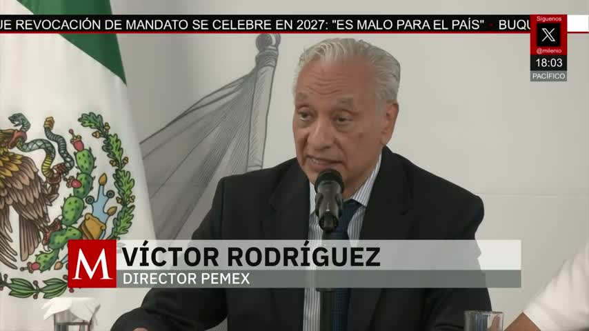 El derrame de petróleo se encuentra bajo control: Pemex | Jaime Núñez, 26 de marzo de 2026