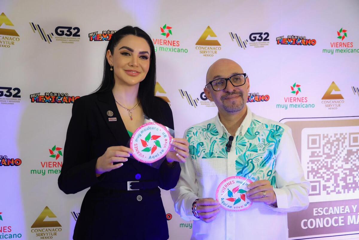 Gabriela Jiménez Godoy se reunió con integrantes de Concanaco-Servytur. | Especial