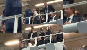 Gianni Infantino estuvo acompañado de Amaury Vergara y Mikel Arriola