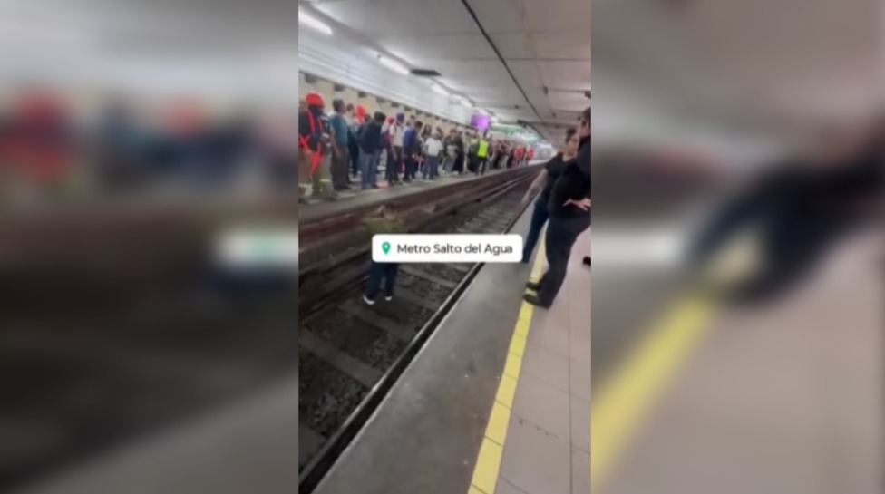 El hombre resultó sin lesiones graves tras la caída. (Foto: especial)