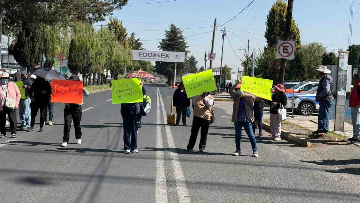 Los manifestante señalan que este hombre fue detenido tras un conflicto con la administración del sistema de agua. Foto: Mellissa López