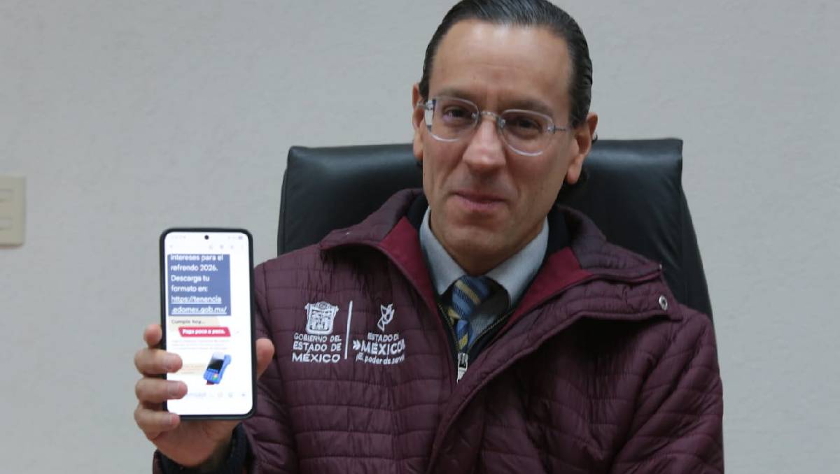 Página para trámite  de refrendo y tenencia en Edomex estará disponible las 24 horas al día, según Jaime Valadez Aldana. Foto: (Tania Contreras)