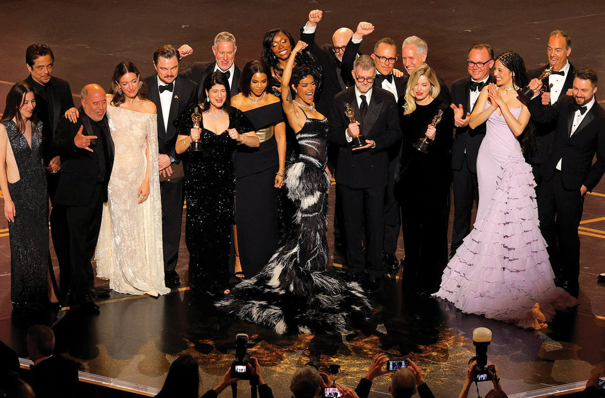 Premiación del Oscar a mejor película en 2026. Reuters.