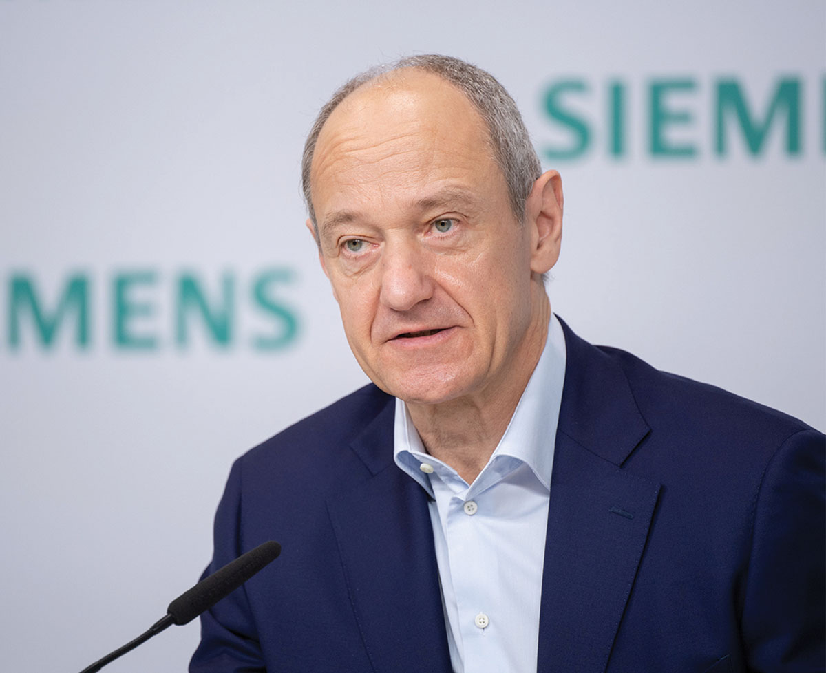 Roland Busch. REUTERS