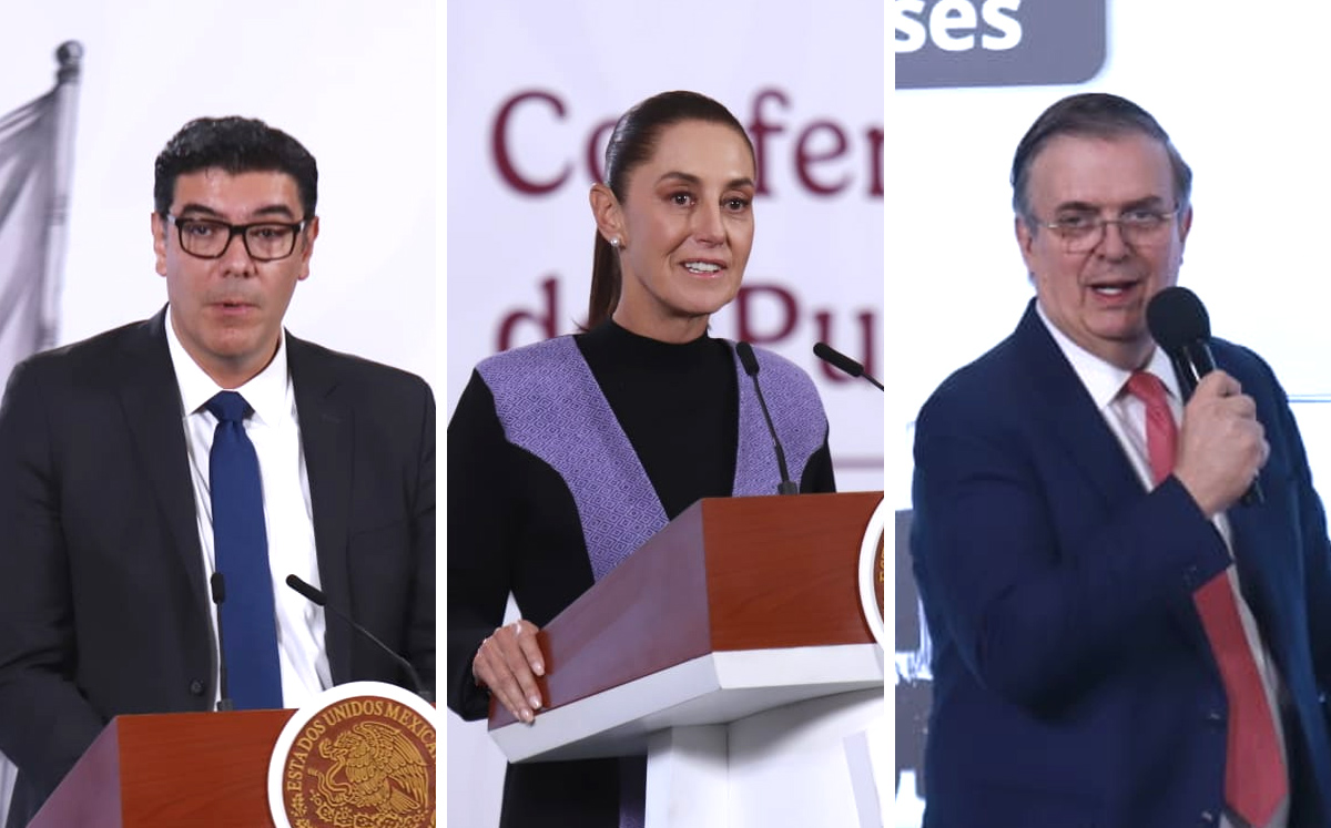 Sheinbaum inicia conferencia matutina desde Palacio Nacional. | Foto: Especial