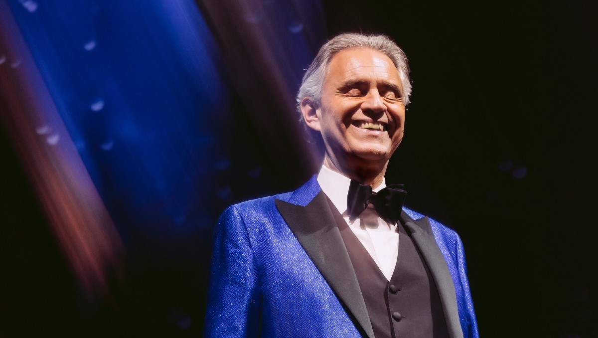 Andrea Bocelli, tenor, músico y productor musical italiano. | FOTO: Andrea Bocelli