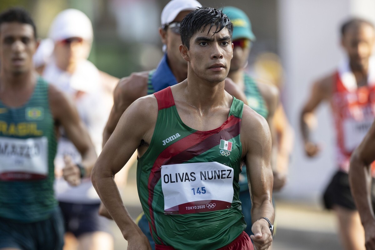 Andrés Olivas participó en Tokio 2020 (Mexsport)