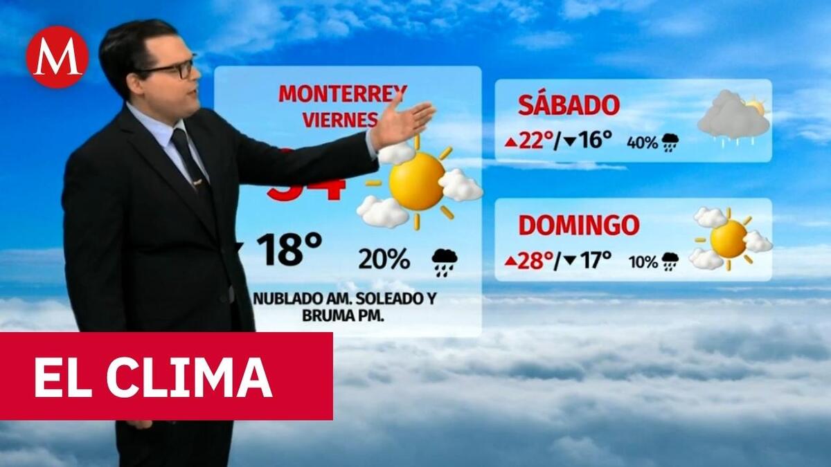 Clima de hoy 27 de marzo de 2026 | Pronóstico con Nelson Valdez