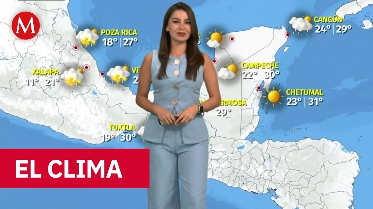 Clima de hoy viernes 27 de marzo de 2026 | Pronóstico con Sandy Tok