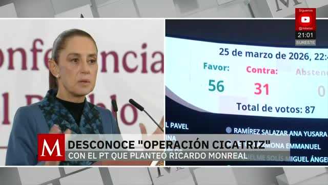 Desconozco la operación cicatriz de Ricardo Monreal: Sheinbaum | Pedro Gamboa, 27 de marzo de 2026