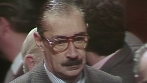 Jorge Rafael Videla, dictador argentino, en el Juicio a las Juntas. (Fotograma del documental ‘El juicio’)