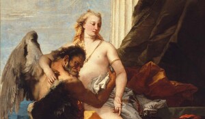 Pintura 'El tiempo revela la verdad' de Giovanni Battista Tiepolo