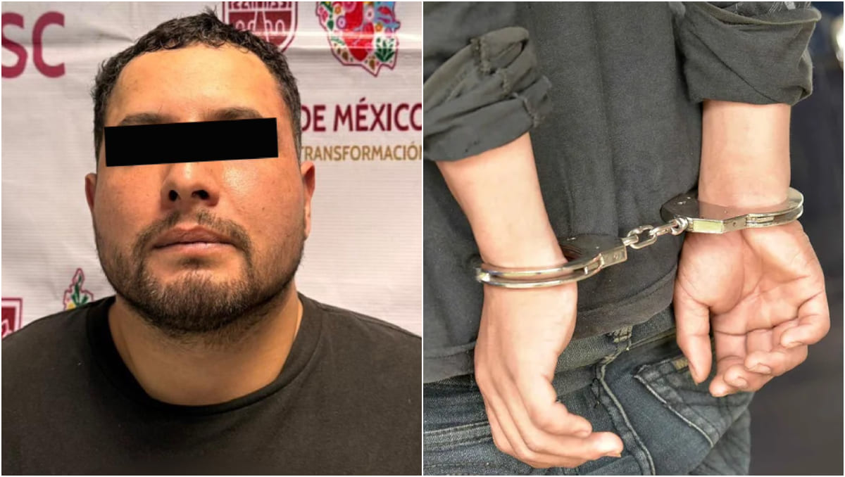 Erick 'N' fue detenido durante una persecución en Coyoacán. (SSC | Especial)