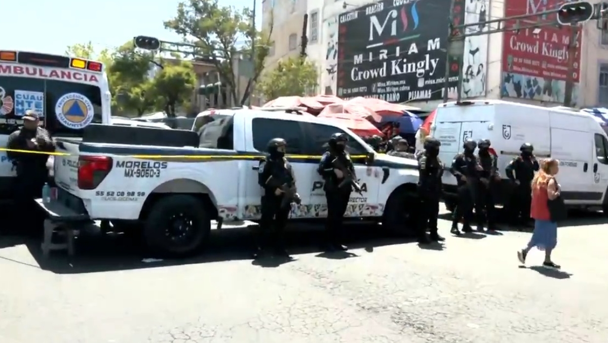 La escena del crimen fue acordonada por elementos de la SSC. | Especial