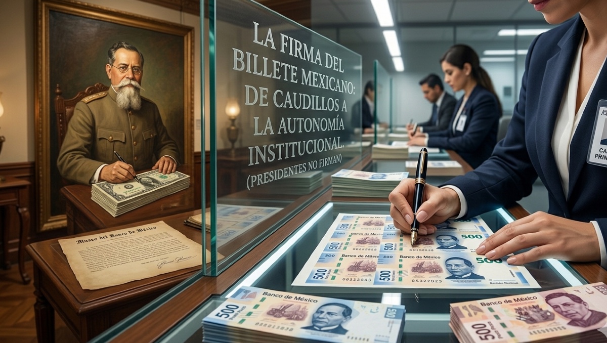 Quién firma los billetes en México y por qué no el presidente | IA DISCOVER