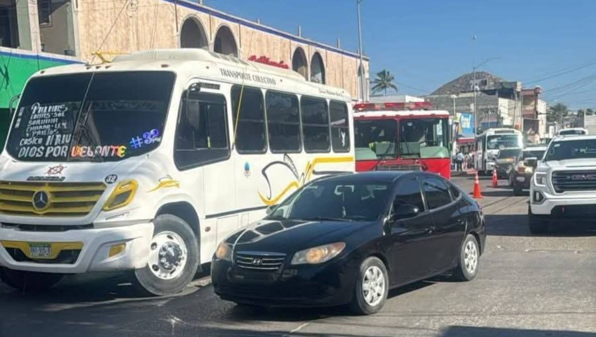 El incidente ocurrió en la zona centro de Cabo San Lucas, municipio de Los Cabos.