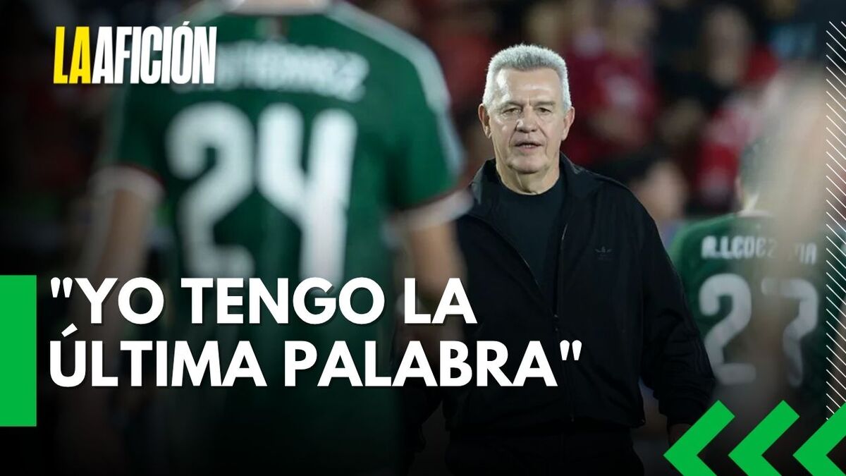 Javier Aguirre confirma bajas definitivas en Selección por lesiones