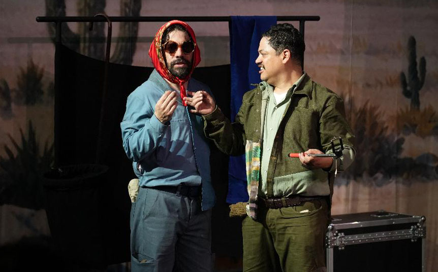 Juan Carlos Medellín y Alex Gesso interpretarán a quince personajes (Foto: Cortesía)