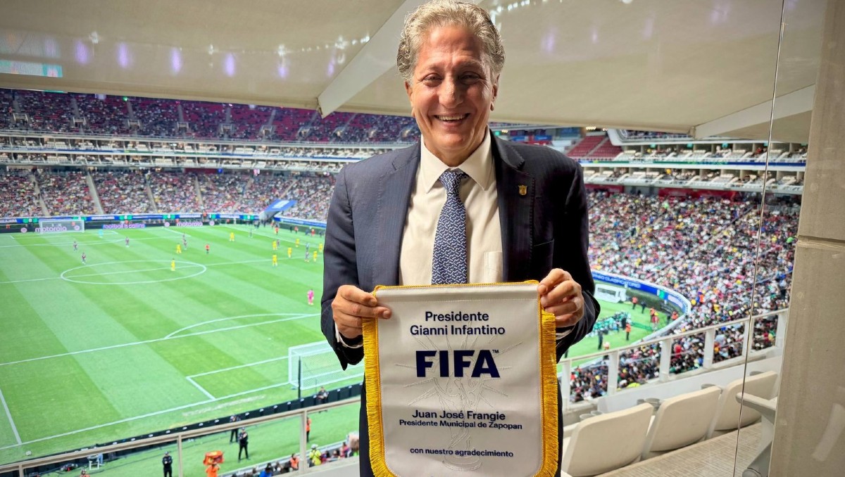 Juan José Frangie asegura que FIFA vio en Guadalajara una ciudad con mucha pasión por el futbol (Cortesía)