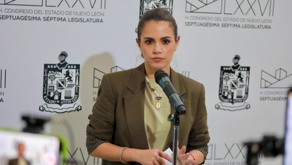 Lorena de la Garza, presidenta de la Comisión de Presupuesto del Congreso de Nuevo León. Orlando Maldonado