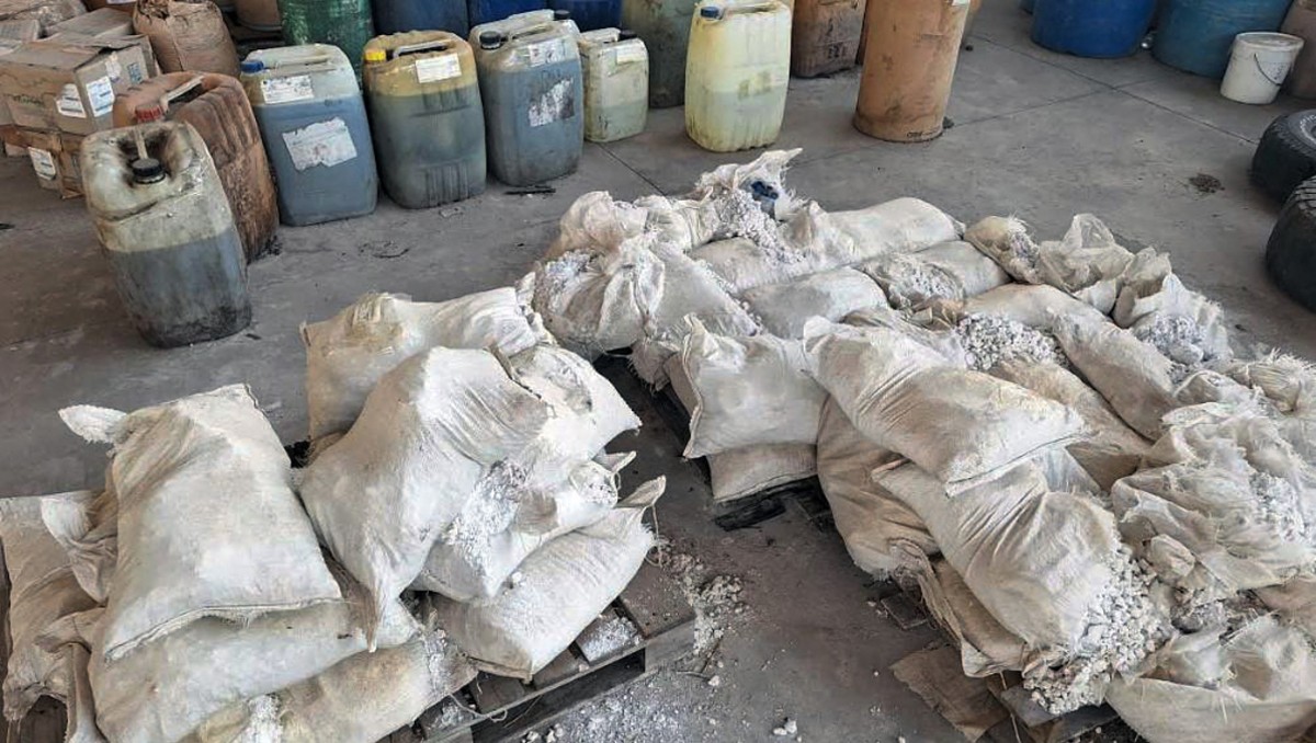 La Marina ha encontrado restos de la sustancia en laboratorios desmantelados en el país | AFP