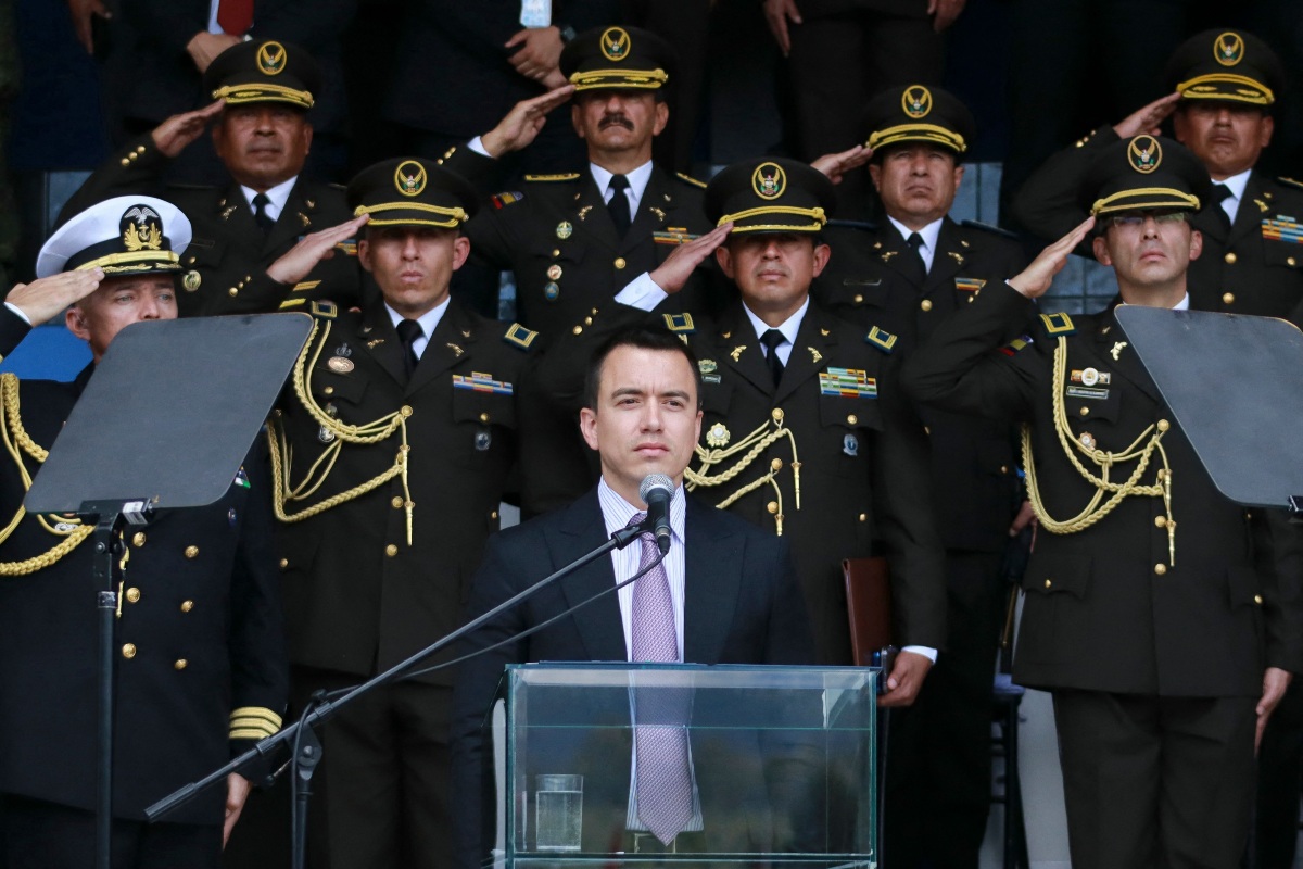 Desde noviembre de 2023 Daniel Noboa es presidente de Ecuador | AFP