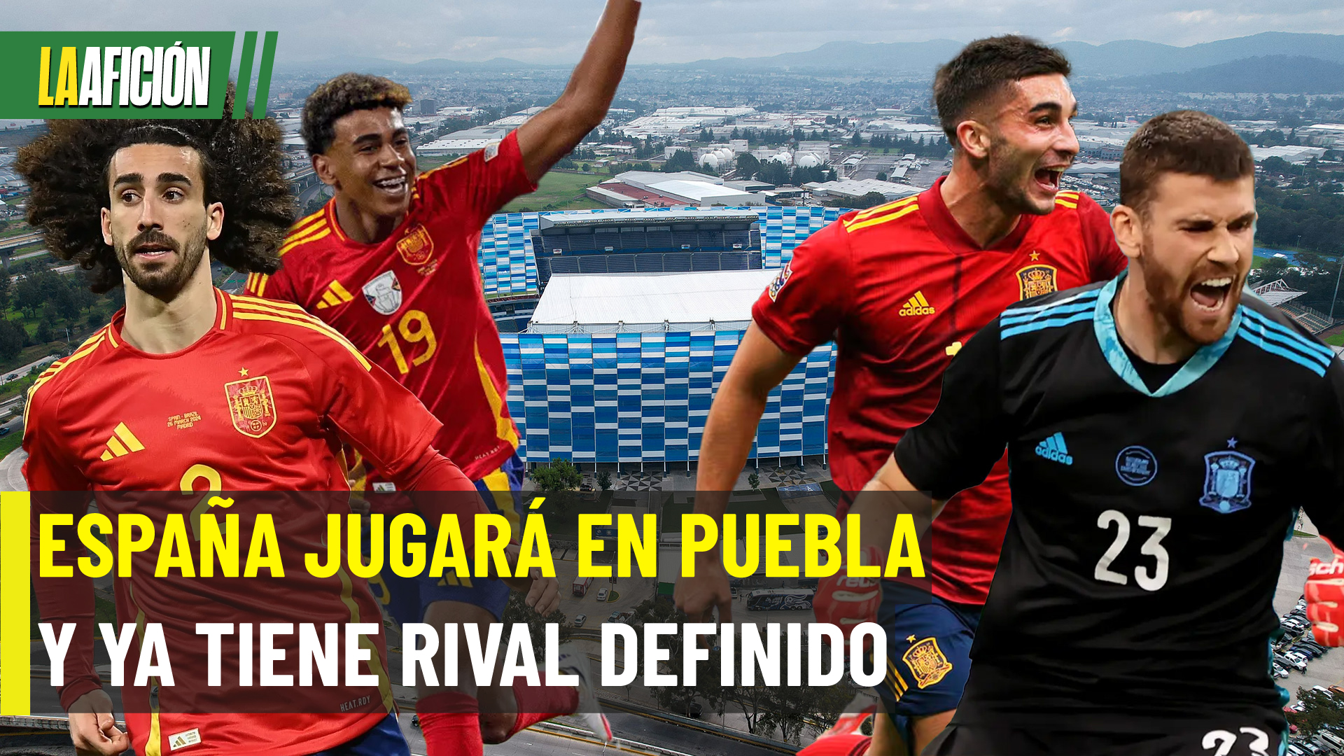 Oficial: España y Perú jugarán partido amistoso en el Estadio Cuauhtémoc