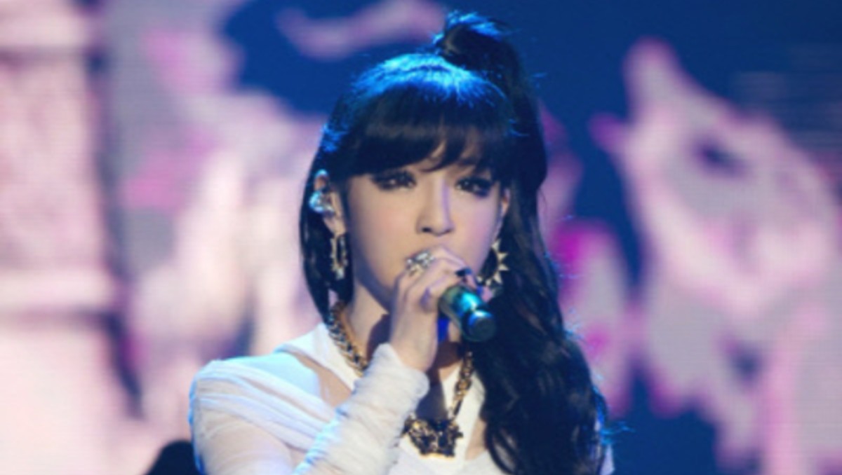 Park Bom debutó como una de las cuatro integrantes de 2NE1 | YG Entertainment
