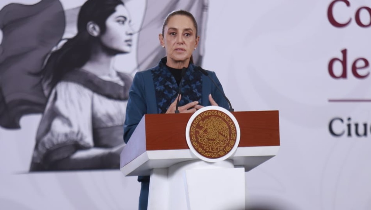 La Presidenta reiteró que el objetivo del plan B es reducir privilegios de funcionarios electorales. | Foto: Juan Carlos Bautista