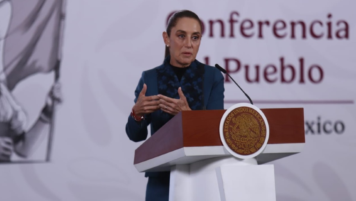 Sheinbaum señaló que los militares de EU pasaron por dos metros la frontera norte. | Foto: Juan Carlos Bautista