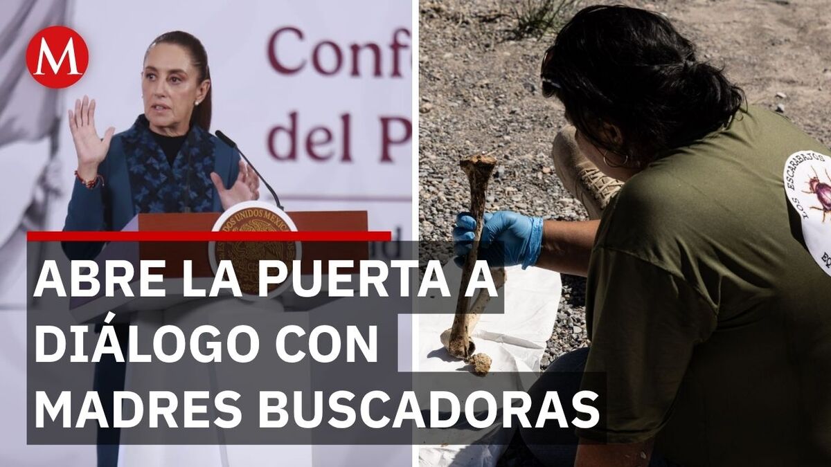 Sheinbaum reconoce labor de colectivos de madres buscadoras