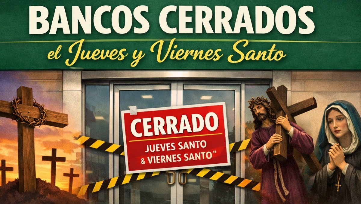 Varias sucursales bancarias en todo el país cerrarán el Jueves y Viernes Santo | IA Discover Milenio