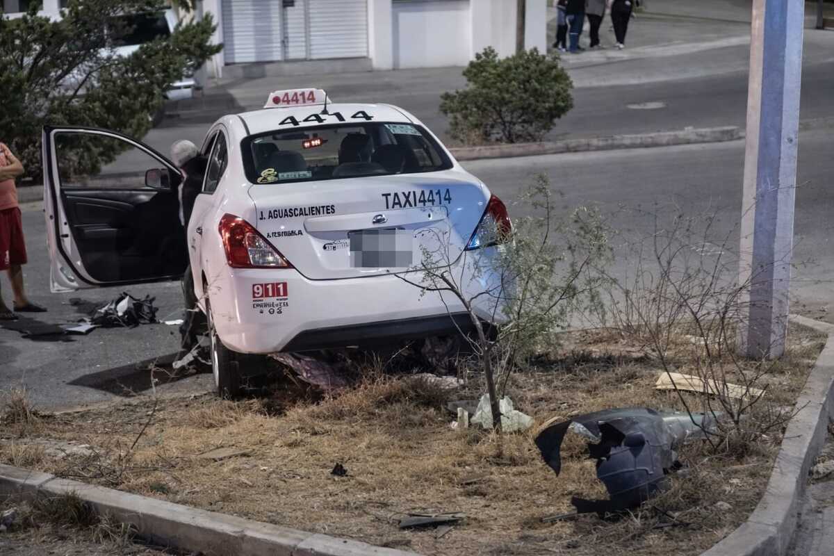 El taxista resulto ileso a pesar de la audacia de su acción. | Foto: Especial
