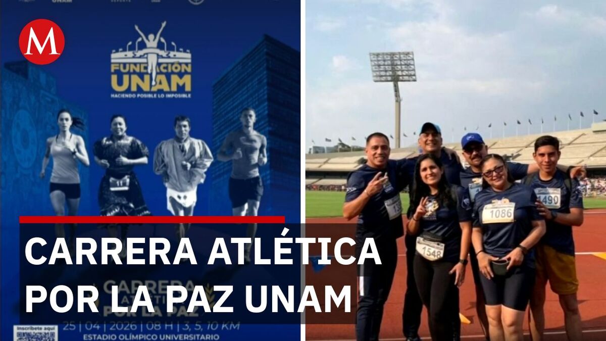Todo sobre la Carrera por la Paz de Fundación UNAM en el Estadio Olímpico