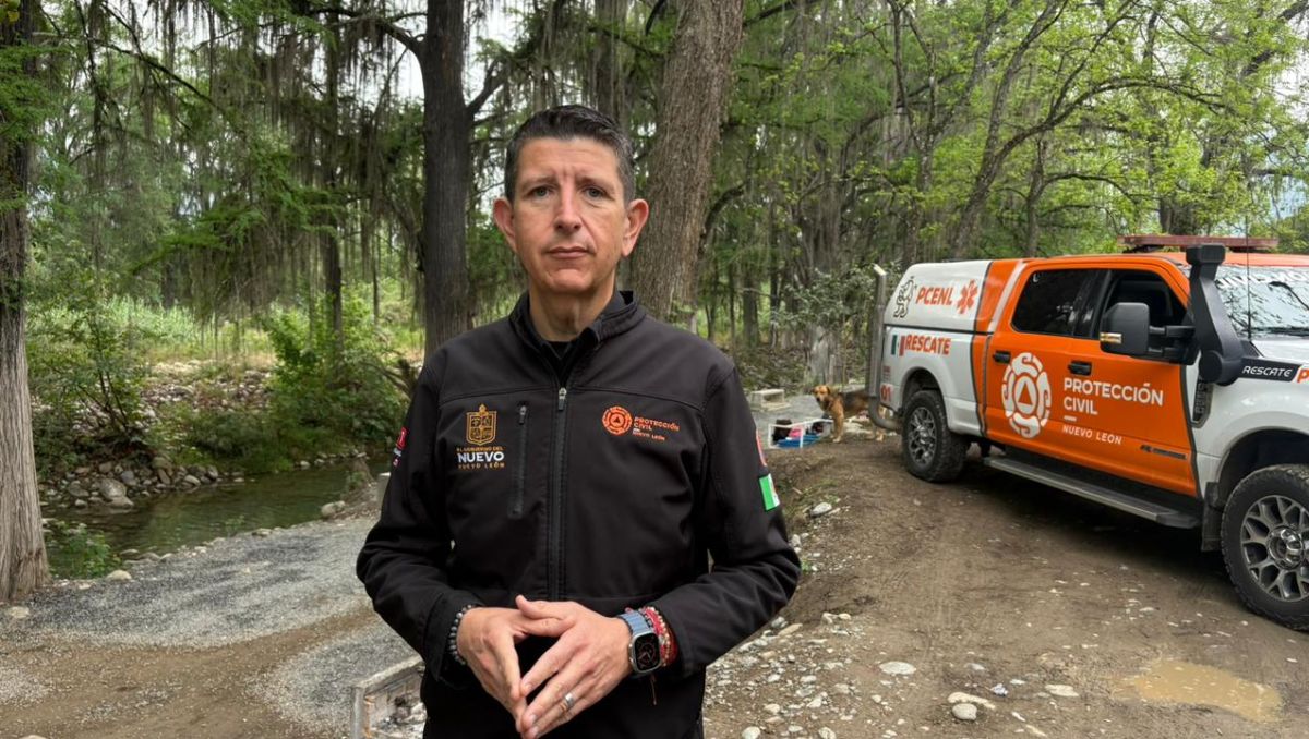 Eik Cavazos Cavazos, director de Protección Civil de Nuevo León. Ángel Mercado