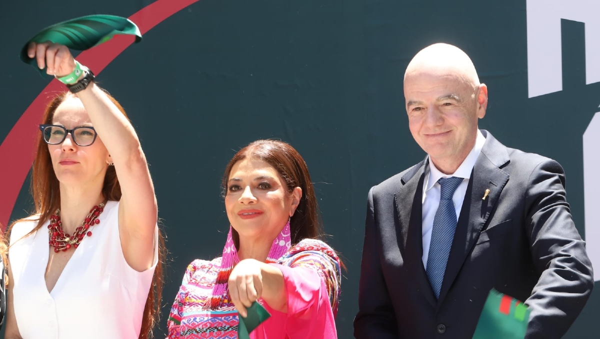 Gianni Infantino afirma que estar en México es algo especial (Jesús Quintanar)