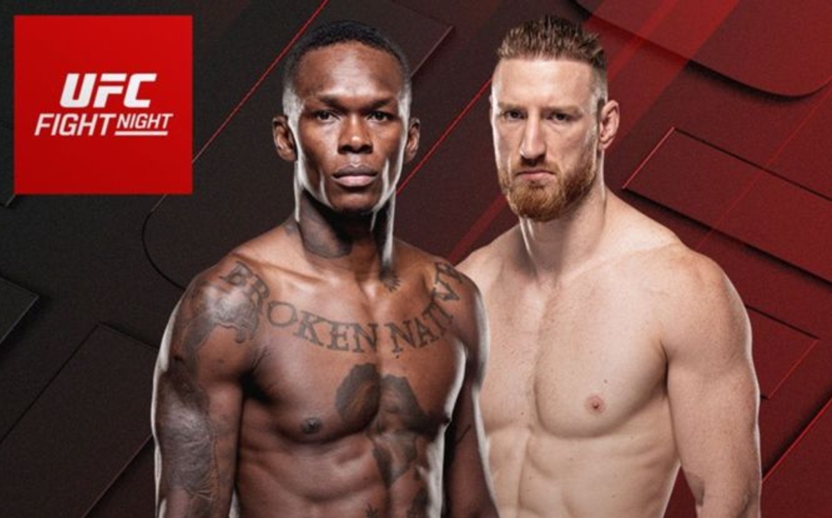 Israel Adesanya vs Joe Pyfer EN VIVO. Dónde ver UFC Fight Night 2026 (UFC)