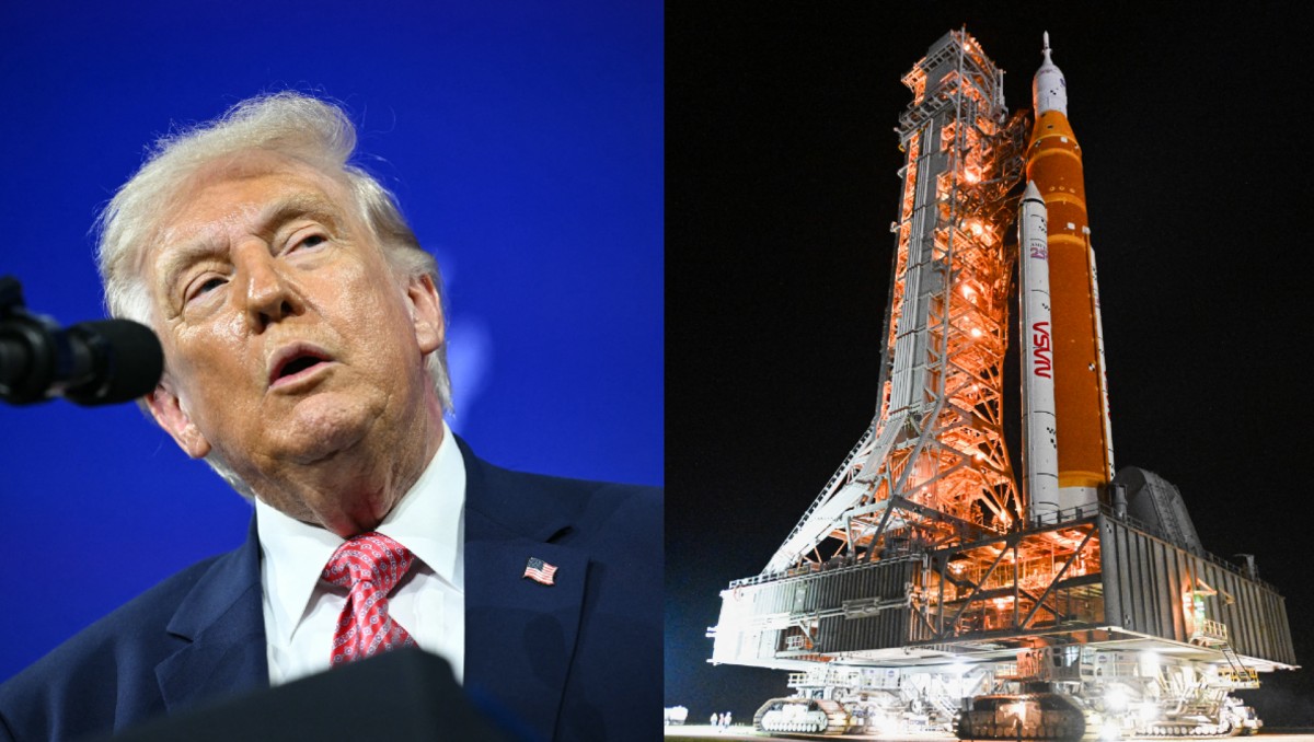 El mandatario estadunidense se sumó a los comentarios sobre la misión lunar | AFP