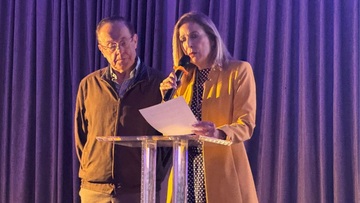 María Rosa Cantú de Ruiz y Manuel Ruiz presidenta y vicepresidente de la asociación civil destacaron los logros en estos dos años | Fabricio Gallegos