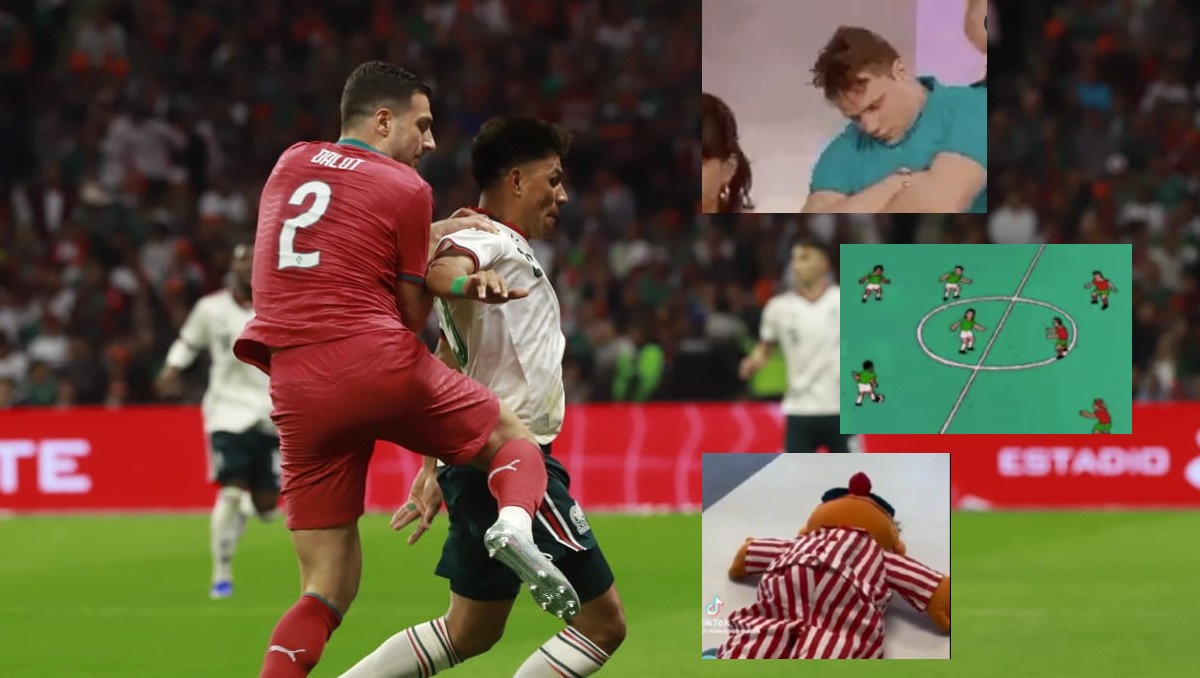 Memes se aburren con el empate entre México y Portugal en el Estadio Banorte (Juan Carlos Bautista)