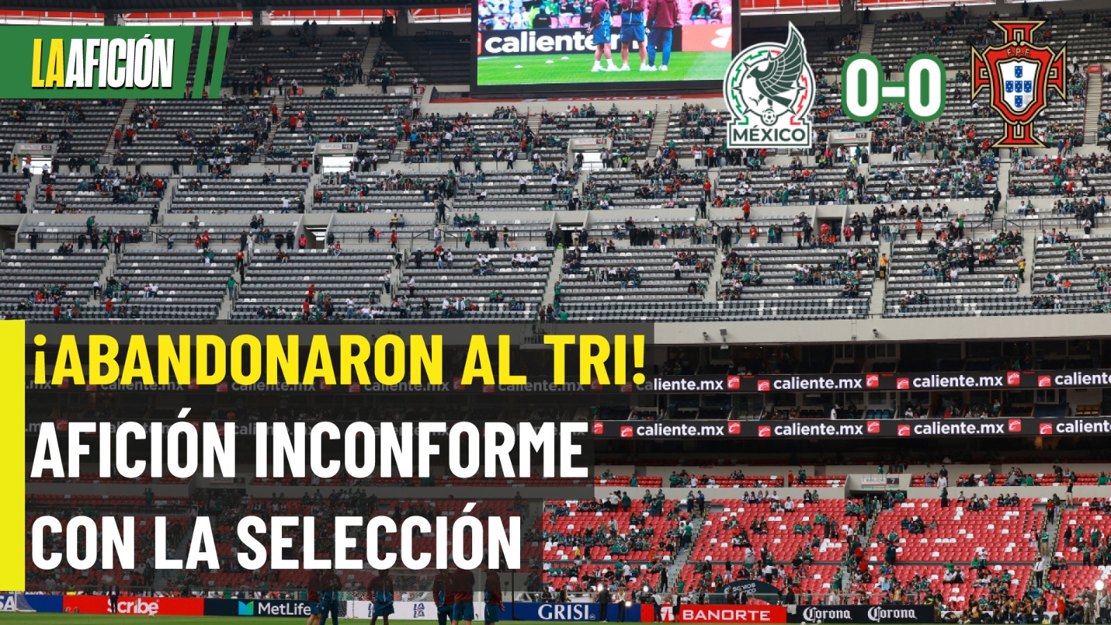 México vs Portugal: resumen y sensaciones del partido